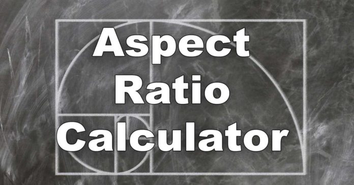 aspect ratio calculator for images